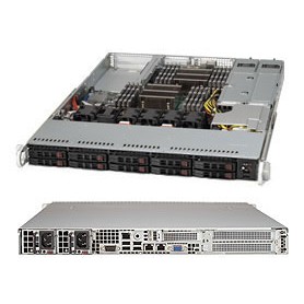 Supermicro SC116AC-R700WB Supporto Nero 700 W (CSE-116AC-R700WB)