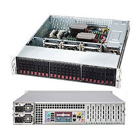 Supermicro SC216E16-R1010LPB Supporto Nero 1010 W (CSE-216E16-R1010LPB)