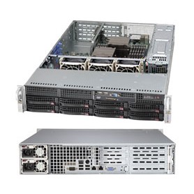 Supermicro SuperChassis 825TQ-R740WB Supporto Nero 740 W (CSE-825TQ-R740WB)