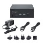StarTech.com KVM Switch DisplayPort a 2 porte per doppio monitor, 8K 60Hz/4K 144Hz, DP 1.4, 2x USB 10Gbps, 4x USB HID, commutazi (P2CDD143-KVM-SWITCH)