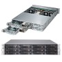 Supermicro 6027PR-HC0FR Intel® C602 LGA 2011 (Socket R) Armadio (2U) Nero, Grigio (SYS-6027PR-HC0FR)