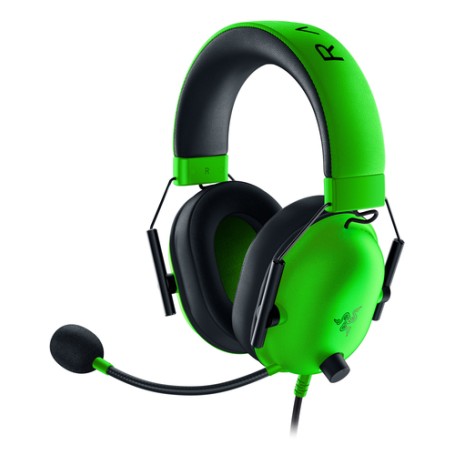 Razer BlackShark V2 X Auricolare Cablato A Padiglione Giocare Verde, Nero (RZ04-03240600-R3M1)