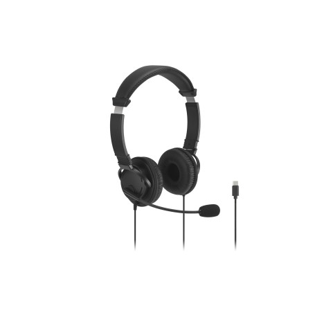 Kensington Cuffie EQ USB-C classiche con microfono e controllo del volume (K97464WW)