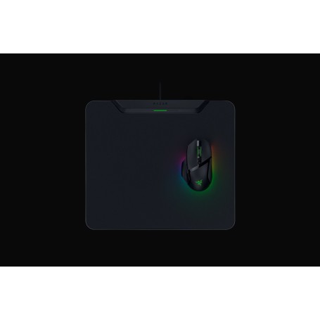 Razer HyperFlux V2 Tappetino per mouse per gioco da computer Nero (RZ81-04930100-B3M1)