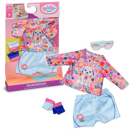 BABY born Bike Outfit 43cm Set di vestiti per bambola (840696)
