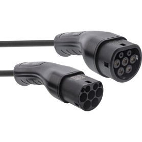 InLine EV Autoladekabel 11 kW Typ 2 3-phasig 10 m für Elektrofahrzeuge (16270I)
