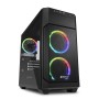 Sharkoon V1000 RGB Micro Tower Nero (4044951035052)