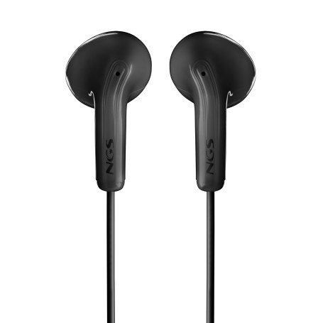 NGS CROSS FLIP Auricolare Cablato In-ear Musica e Chiamate Nero (CROSS FLIP BLACK)