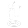 NGS CROSS GLIDE Auricolare Cablato In-ear Musica e Chiamate USB tipo-C Bianco (cross glide white)