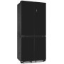 Exquisit EMD470-170-200E Frigorifero multiporta da incasso , altezza nicchia: 193,4 cm, 466 L, No Frost