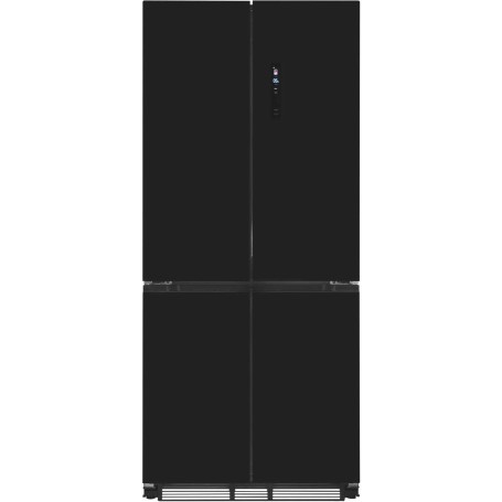 Exquisit EMD470-170-200E Frigorifero multiporta da incasso , altezza nicchia: 193,4 cm, 466 L, No Frost