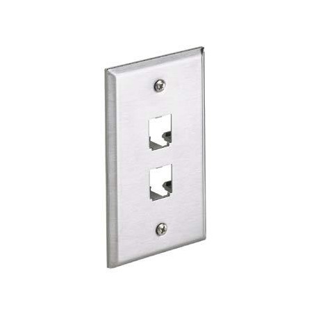 Panduit CFP2SY Placca copripresa e copri interruttori Acciaio inox
