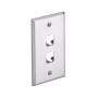 Panduit CFP2SY Placca copripresa e copri interruttori Acciaio inox