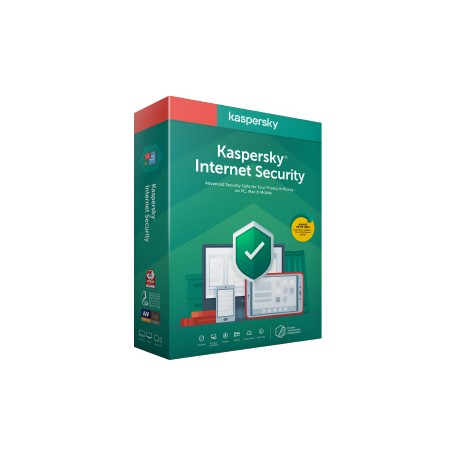 Kaspersky Lab Internet Security 2020 Licenza base 1 anno/i (KL1939T5AFR-20S)