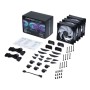 Phanteks D30-120 D-RGB Fan Case per computer Ventilatore 12 cm Nero 3 pz (PH-F120D30_DRGB_PWM_BK01_3P)