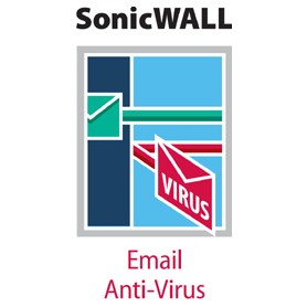 SonicWall Email Anti-Virus (McAfee and Time Zero) - 750 Users - 1 Server (3 Years) 750, 1 Server 3 anno/i (01-SSC-7522)