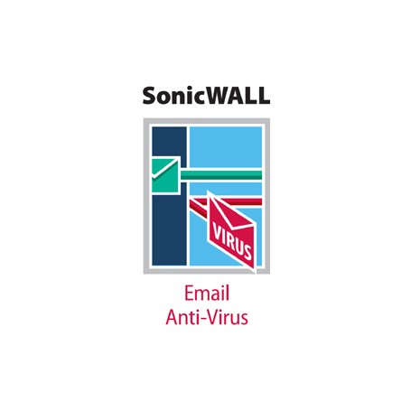 SonicWall Email Anti-Virus (McAfee and Time Zero) - 500 Users - 1 Server (1 Year) 500, 1 Server 1 anno/i (01-SSC-6767)