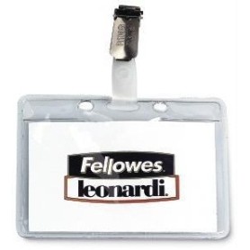 Fellowes L453M badge e porta badge PVC 100 pz