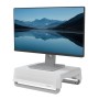 Fellowes Breyta Monitor Ständer tragbar mit Handgriff weiß Grigio, Bianco Scrivania (100016561)