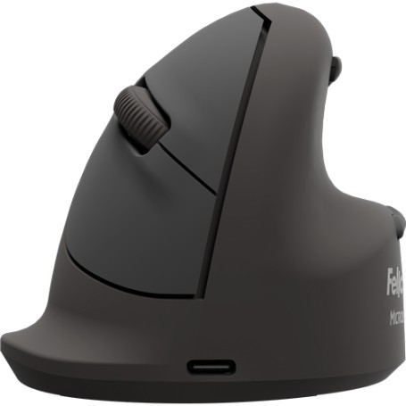 Fellowes 100143584 mouse Universale Mancino Bluetooth + USB Type-C Ottico 2400 DPI
