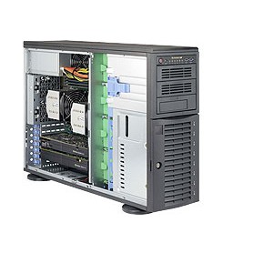 Supermicro SuperServer 7048A-T Intel® C612 LGA 2011 (Socket R) Armadio (4U) Nero (SYS-7048A-T)