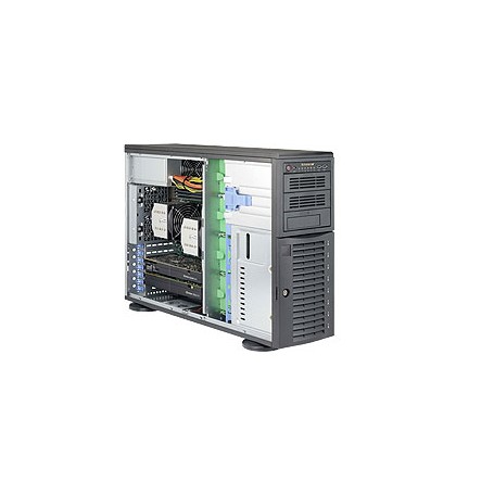 Supermicro SuperServer 7048A-T Intel® C612 LGA 2011 (Socket R) Armadio (4U) Nero (SYS-7048A-T)