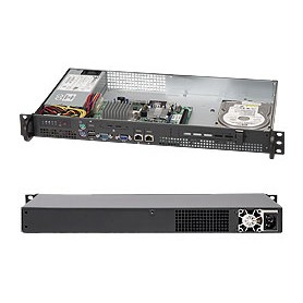 Supermicro SC503L-200B Supporto Nero 200 W (CSE-503L-200B)