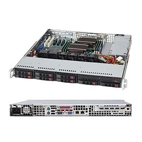 Supermicro SuperChassis 113MTQ-330CB Supporto Nero 330 W (CSE-113MTQ-330CB)