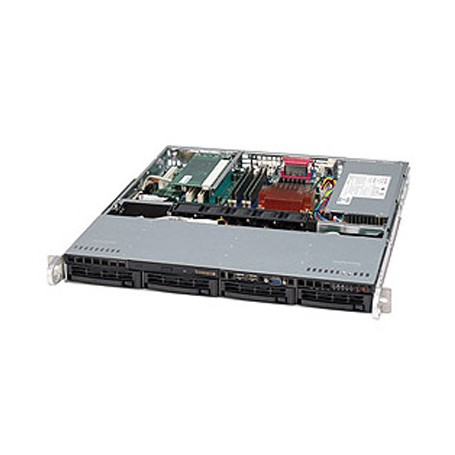 Supermicro CSE-813MTQ-350CB computer case Nero 350 W (CSE-813MTQ-350CB)
