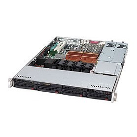Supermicro 815TQ-R700CB Supporto Nero 750 W (CSE-815TQ-R700CB)