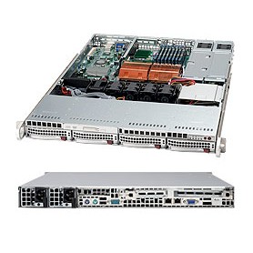 Supermicro SC815TQ-R650CB Intel® C606 LGA 1356 (Presa B2) (CSE-815TQ-R650CB)