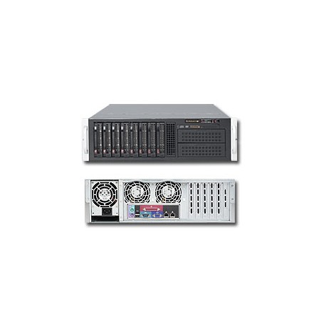 Supermicro SYS-6036T-TF sistema barebone per server Intel® 5520 Socket B (LGA 1366) Armadio (3U) Nero (SYS-6036T-TF)