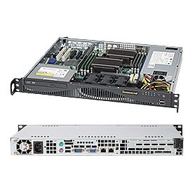 Supermicro SuperServer 6016T-MR Intel® 5500 Socket B (LGA 1366) Rack (1U) Nero (SYS-6016T-MR)