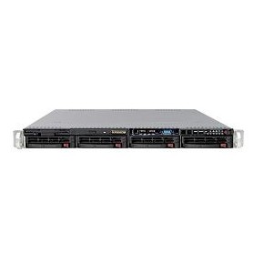 Supermicro 6016T-MTHF Socket B (LGA 1366) Rack (1U) Nero (SYS-6016T-MTHF)