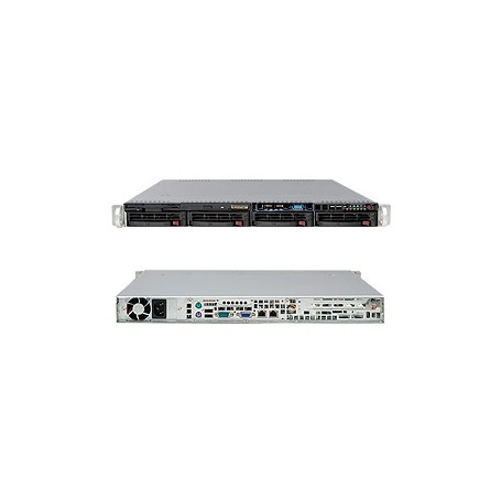 Supermicro SuperServer 6016T-MT Intel® 5500 Socket B (LGA 1366) Rack (1U) Nero (SYS-6016T-MT)