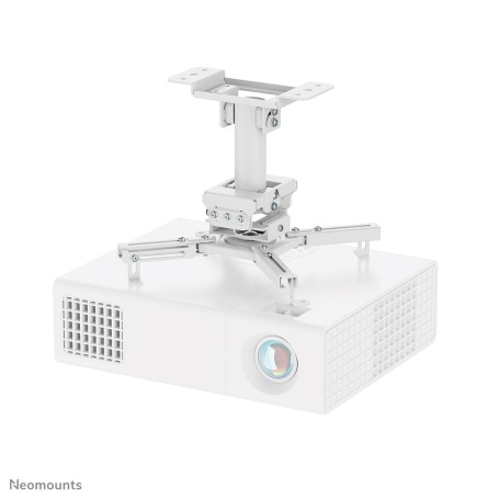 Neomounts CL25-530WH1 Supporto a soffitto beamer - alt. 25,5 cm - montaggio facile - mobilità completa