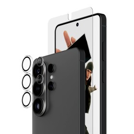 PanzerGlass ® 2-in-1 Hoops® Bundle Samsung Galaxy S26 Ultra | Ultra-Wide Fit Pellicola proteggischermo trasparente 1 pz (PG62587)
