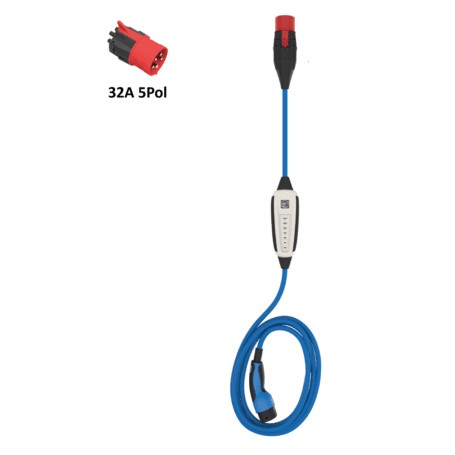 Ladeeinheit 32A 5m Standard (22 kW, 5 Meter Kabel) (12501001)