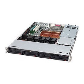 Supermicro 815TQ-R500CB Supporto Nero 500 W (CSE-815TQ-R500CB)