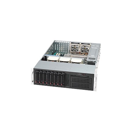 Supermicro SC835TQ-R800B Supporto Nero 800 W (CSE-835TQ-R800B)