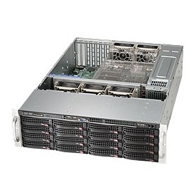 Supermicro SuperChassis 836TQ-R800B Supporto Nero 800 W (CSE-836TQ-R800B)