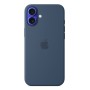 Silikon Case mit MagSafe (dunkelblau, iPhone 16 Plus) (MYYA3ZM/A)