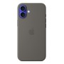 Silikon Case mit MagSafe (grau, iPhone 16 Plus) (MYYC3ZM/A)