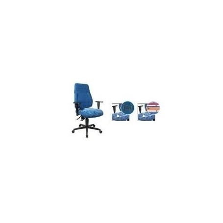Topstar Operator-Drehstuhl LADY SITNESS, Permanentkontakt-Mechanik, blau (LT0BK BC6)