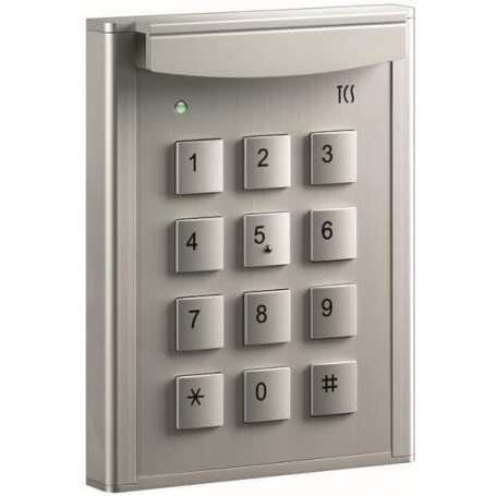 TCS AZF50000-0010 Codeschloss f.bis zu 10 Codes Codelock 12 silber (AZF50000-0010)