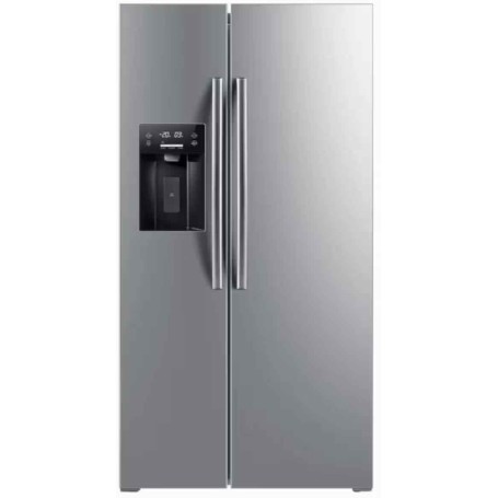Wolkenstein WSBS556NFICMEIX , larghezza 91 cm, 556 L, No Frost, fabbricatore di ghiaccio, dispenser d'acqua