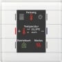 MDT BE-GT2TW.02 Glastaster II Smart mit Farbdisplay und Temperatursensor Weiß (BE-GT2TW.02)