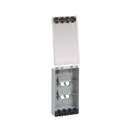 Panduit CFPWR4CL cassetta di scarico Grigio, Bianco