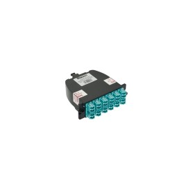 Panduit FC2ZO-24-10U adattatore di fibra ottica LC/MPO 1 pz Colore acqua, Nero