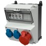 MENNEKES 920004 presa energia Tipo F Blu, Rosso, Bianco